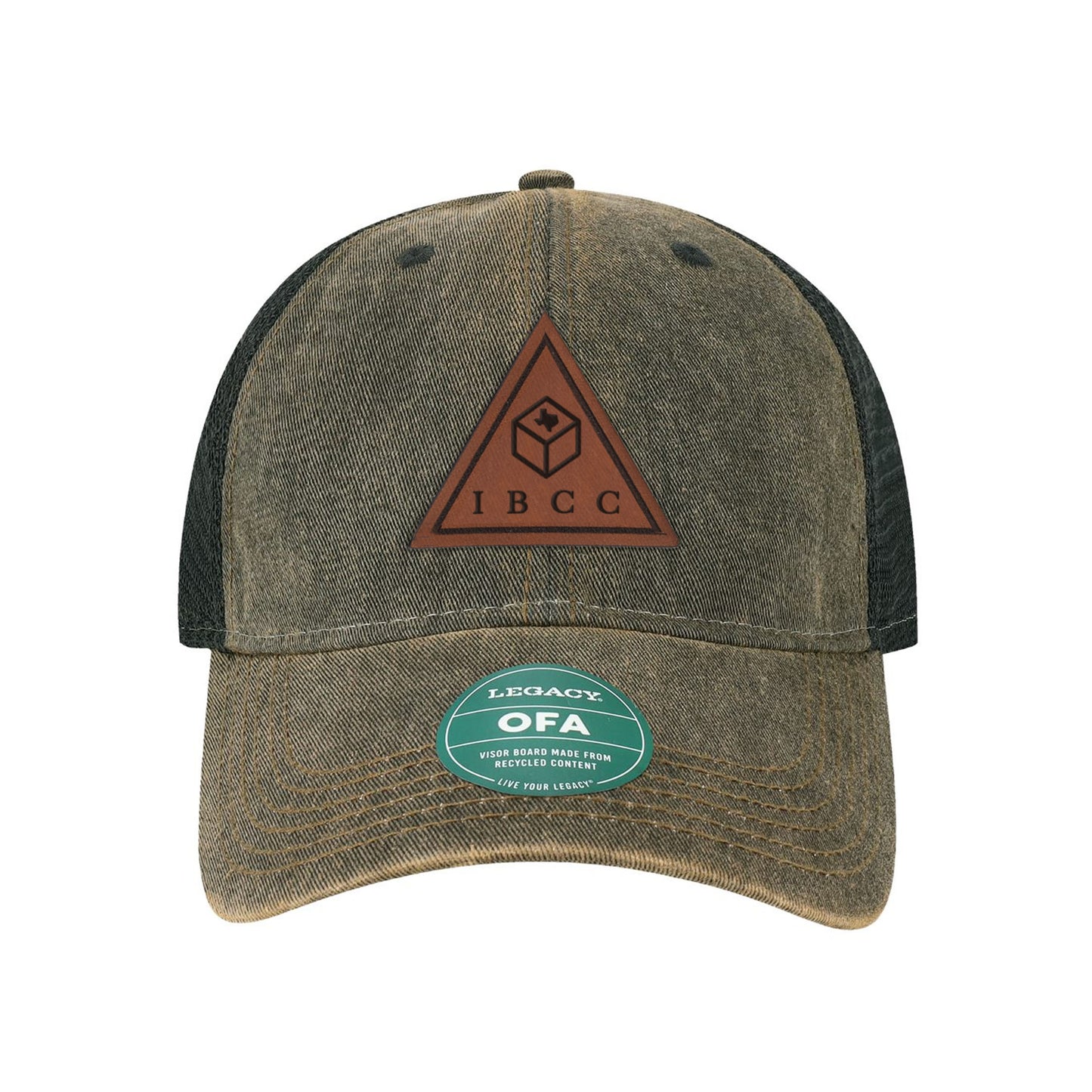 IBCC Triangle Leather Hat